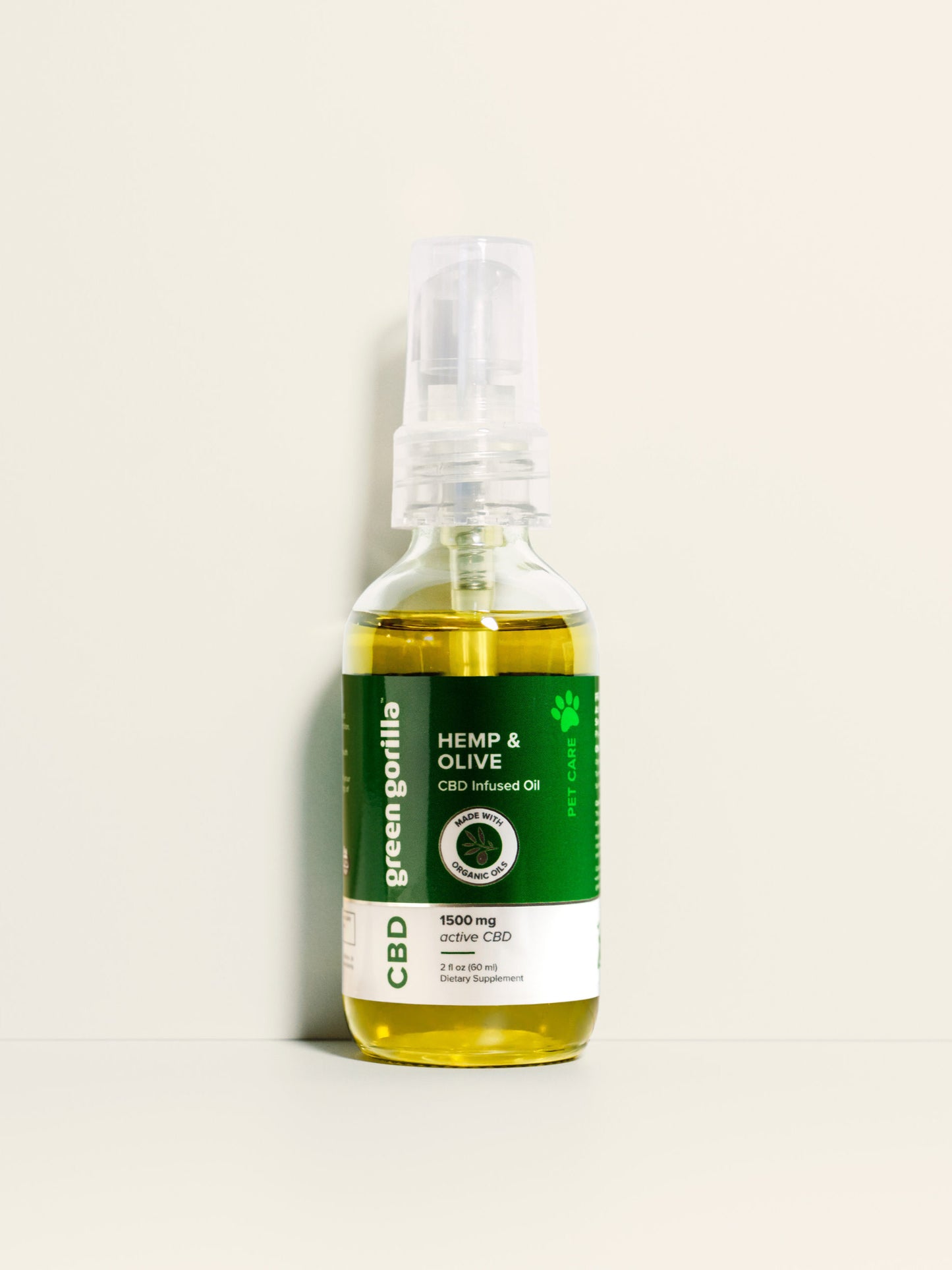 Pure CBD Oil for Dogs & Cats 1500 MG