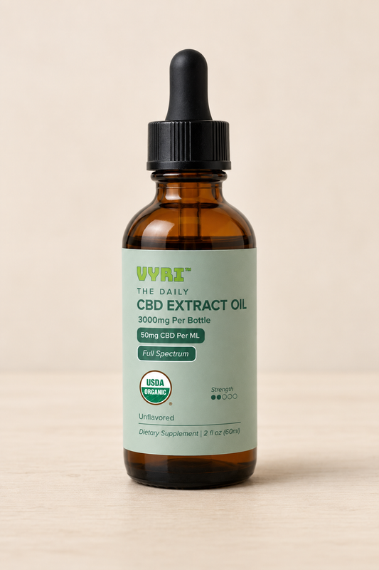 The Daily Full Spectrum CBD Oil | 3000mg CBD Extract