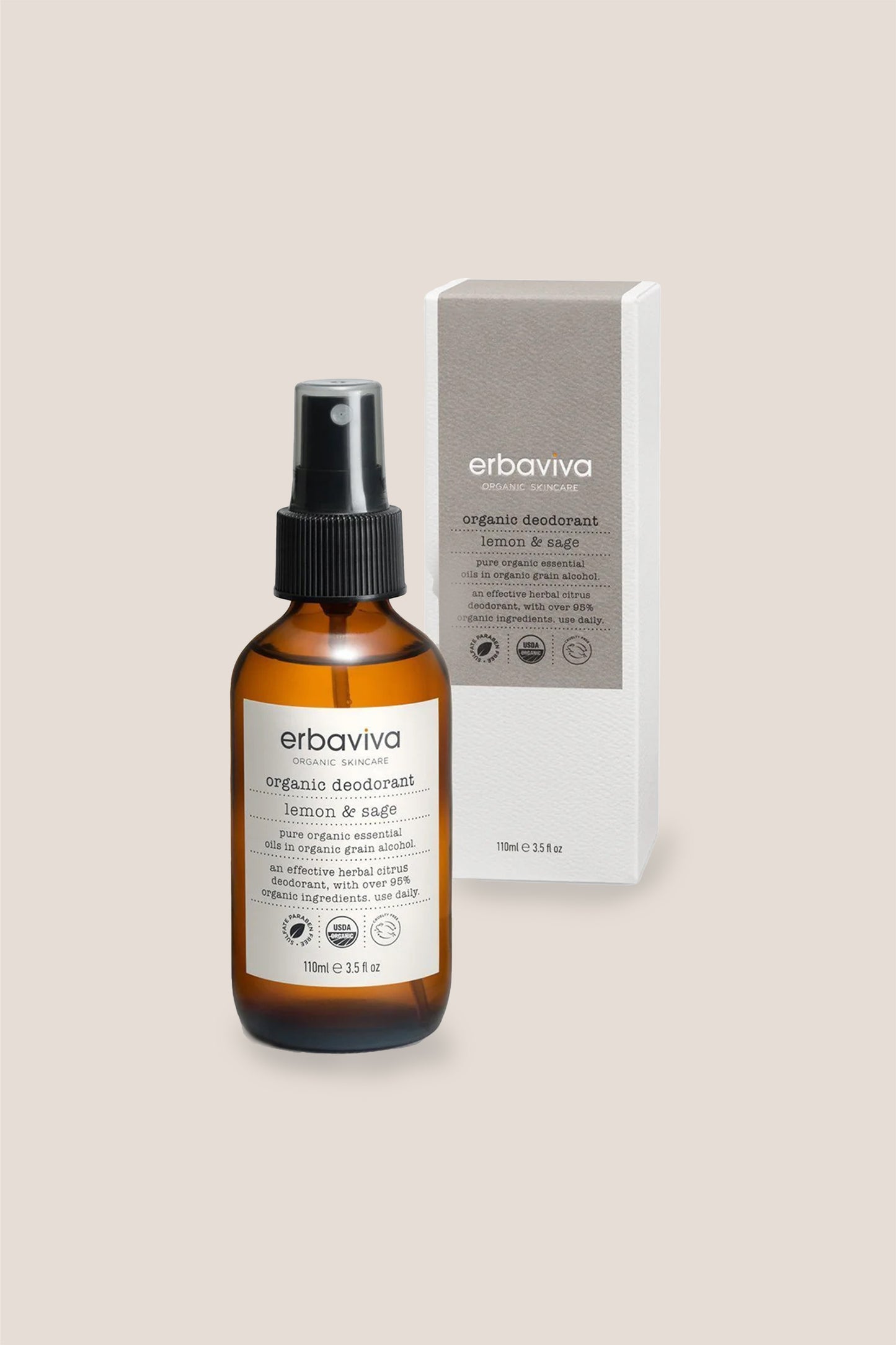 Lemon & Sage Organic Deodorant