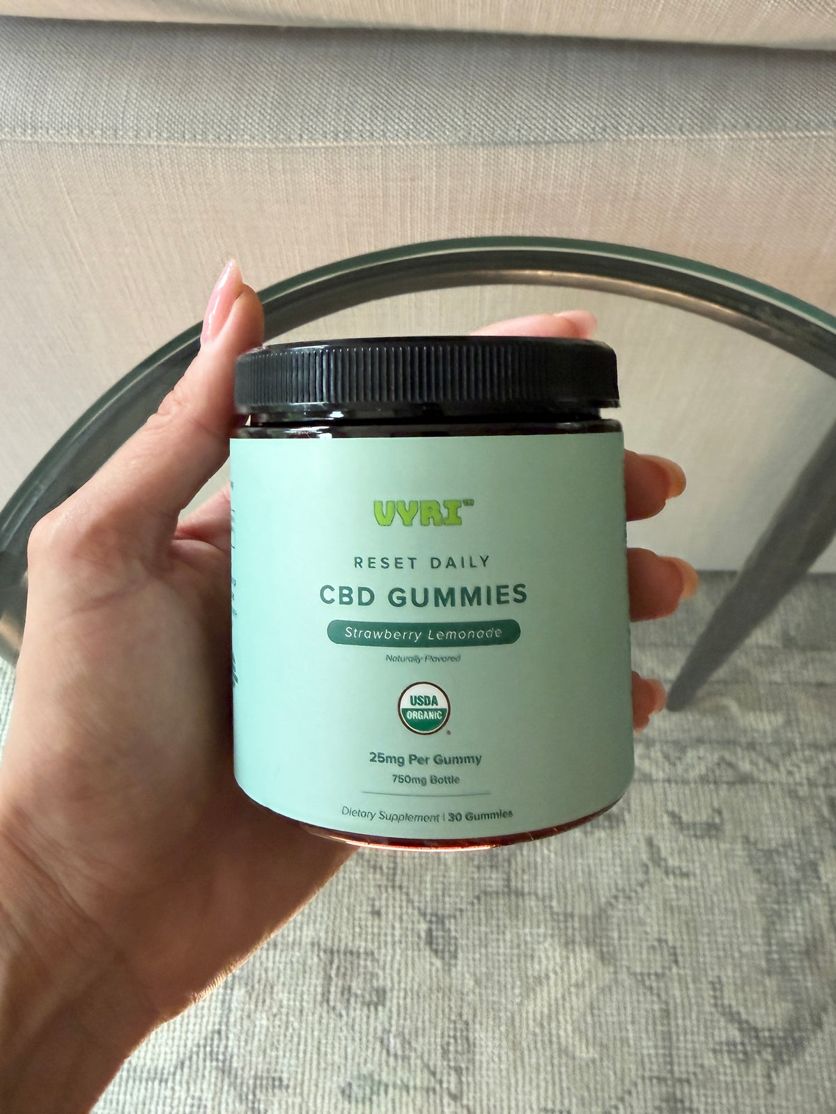 Reset Daily Gummies - 25mg CBD, THC-Free