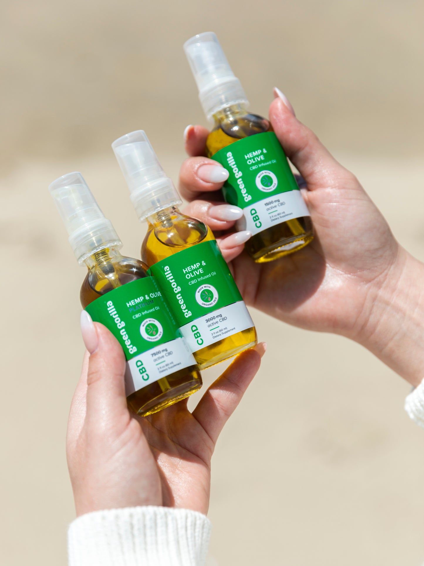 Certified Organic Pure CBD Oil Supplement